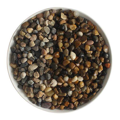 地暖回填豆石水洗石鹅卵石滤料河滩石园林铺路豆石