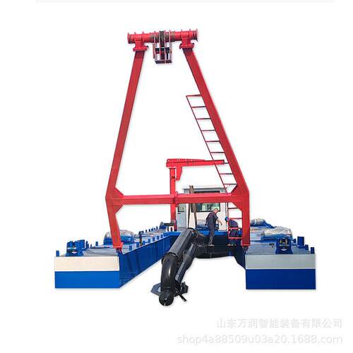 出口大型射吸式抽沙船绞吸式抽沙清淤船大型链斗式挖沙淘金船