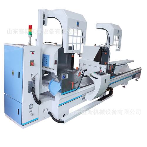 门窗设备断桥铝门窗加工铝合金双头切铝机数控数控锯床铝型材
