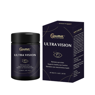 澳洲Youthit优思益超视界复合高端黑曜石护眼片专利60粒 正品