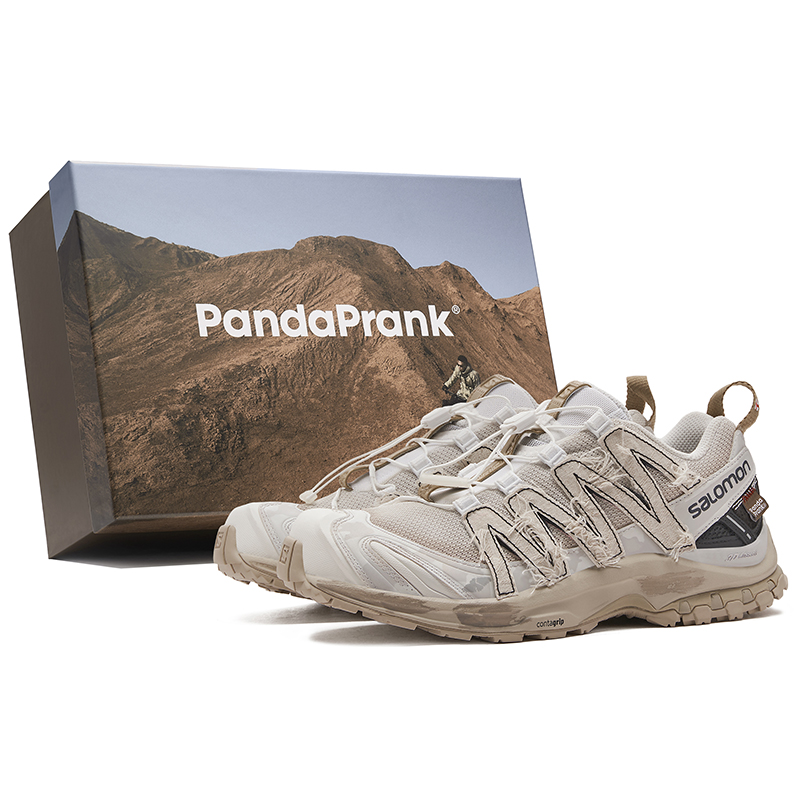 熊猫恶作剧SALOMON跑步鞋