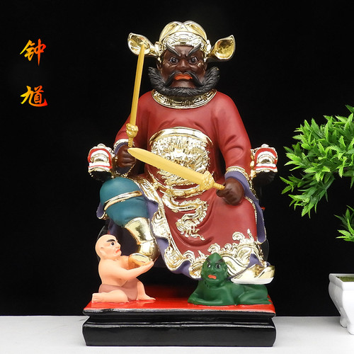 钟馗神像树脂赐福镇宅圣君佛像