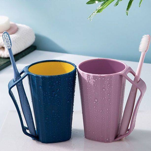 r漱口杯双层加厚刷牙杯子洗漱杯情侣牙刷杯宿舍学生牙缸防摔款kk,家庭/个人清洁工具,洗漱杯,淘宝优惠券,粉丝福利购,淘宝优惠卷