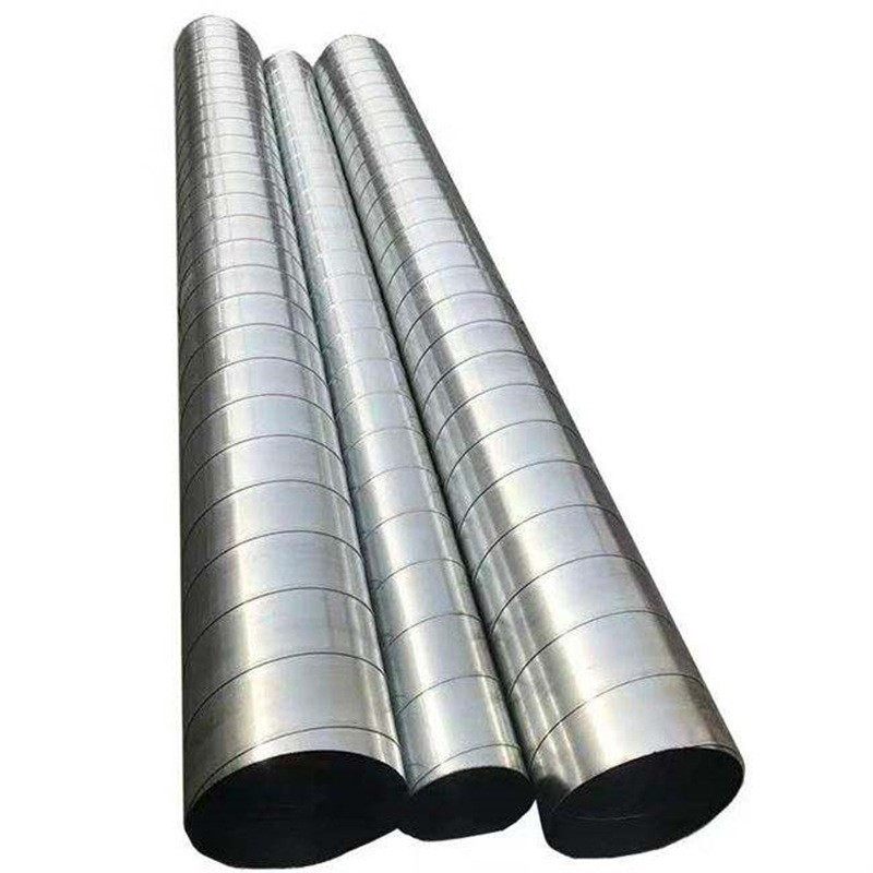 镀锌风管白铁皮螺旋管厨房排烟通风管道耐腐蚀方形共板风管加工