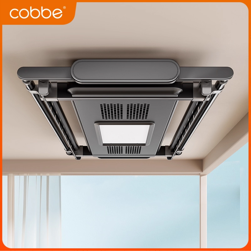 卡贝电动晾衣架智能烘干遥控升降家用阳台晒衣架全自动凉晾衣杆机