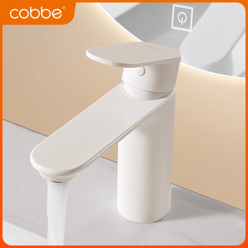 卡贝水龙头洗脸盆冷热水卫生间白色龙头面盆洗手池脸盆台盆洗手盆