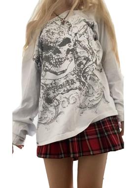 combhasaki womens grunge tops halloween long off shoulder