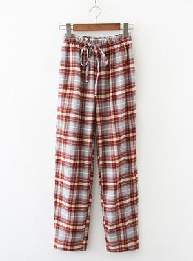 Womens Pajamas Cotton and Fleece Regular Style Home Pants