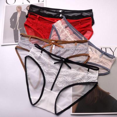 youthful seductive hip-wrapped panties briefs ruffled and