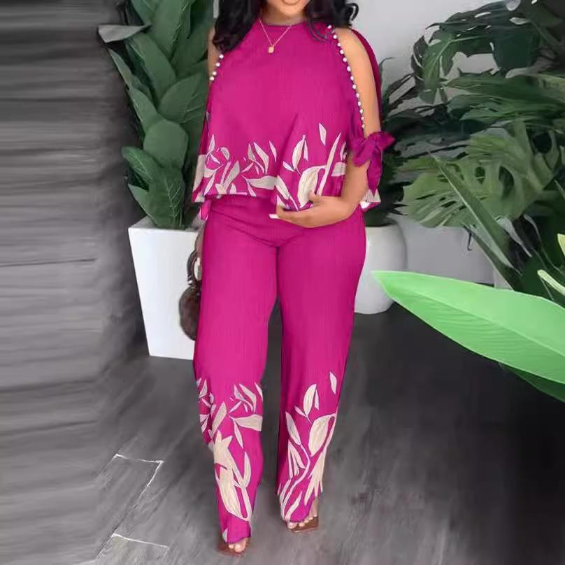 women for clothes african pants straight casual polyester