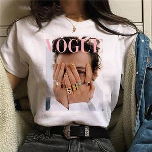 show cotton shirt retro ladies women friends toon fashion