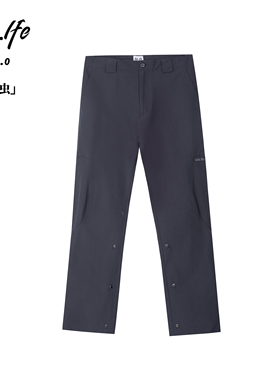 lablfe实拟大陆 「角虫」导语印花排扣长裤 TER-01003