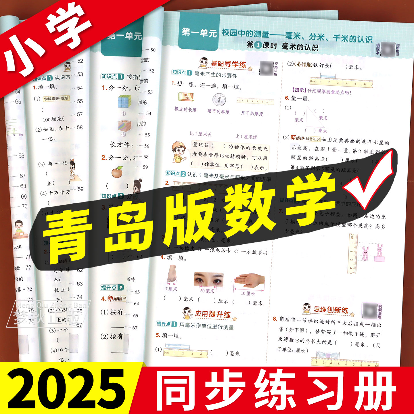 【青岛版六三制】同步练习册