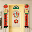 2026元 饰创意春联家用布置 旦马年对联年轻人宿舍过新年卡通可爱装