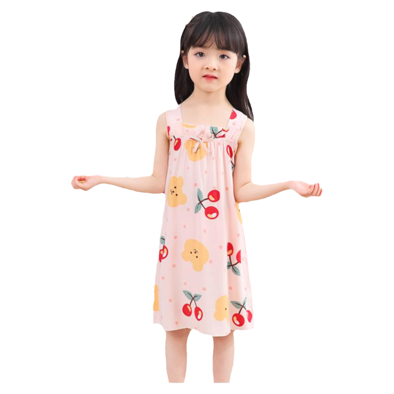 夏季大童吊带裙子家居服