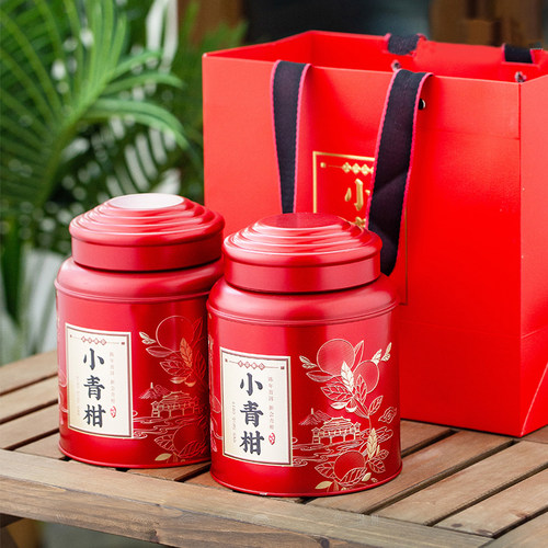 源头工厂铁罐小青柑包装盒茶叶罐