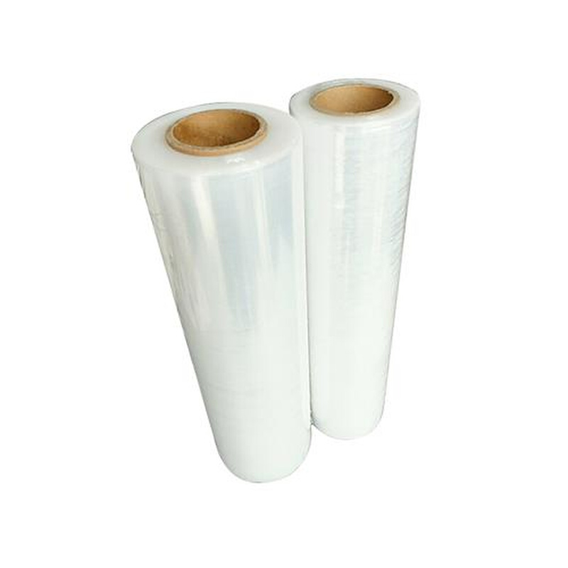 新款缠绕膜50CM宽塑料薄膜拉伸膜大卷PE工业保鲜膜打包膜包装膜包