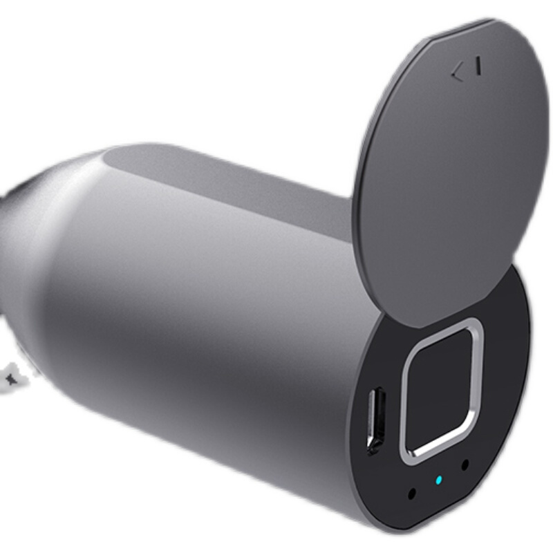 指纹自行车锁防盗链条智能锁电动电瓶单车钥匙锁电子密码环形锁可