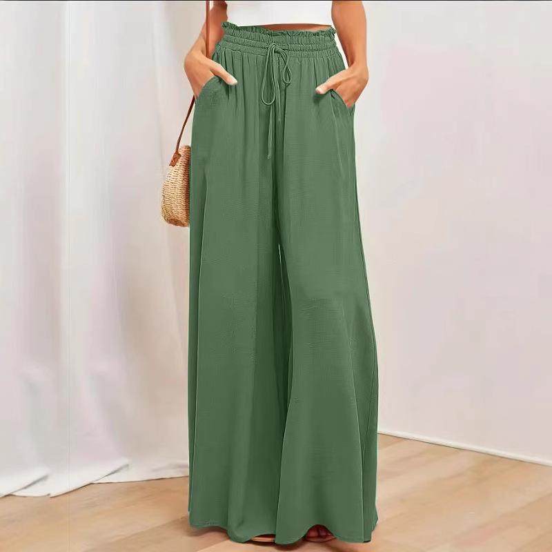 Casual wide-leg loose casual fashion trousers for women
