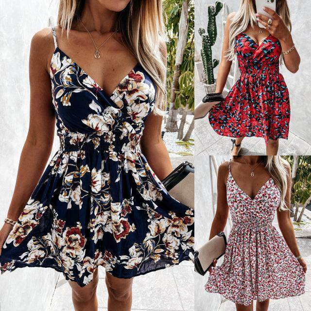 playsuit bodycon sleeveless rompers loose print shorts