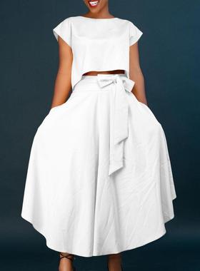 winter pleated elegant loose saia longa waist solid female