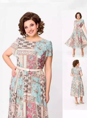 fashion robe floral women dresses long sundress baggy dress