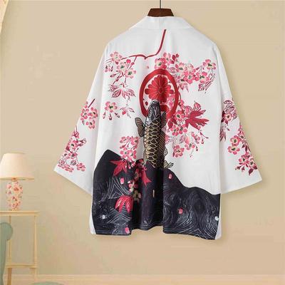 thin jacket Hanfu loose robe kimono cardigan style Japanese