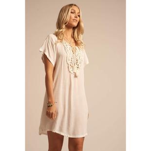 skirt lace dress bikini womens patchwork holiday seaside