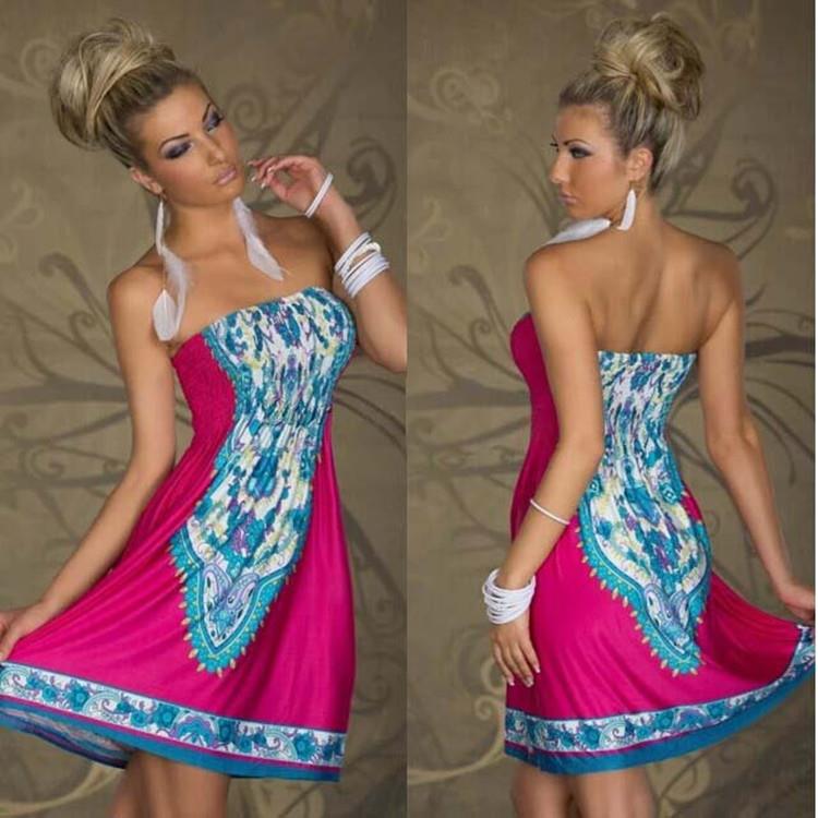 dress silk ice silk milk dress midi waist chest-wrapped