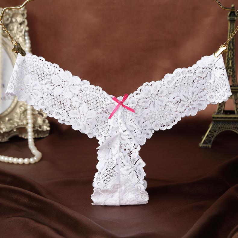 Sexy panties for women transparent lace panties with cotton