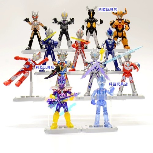 布鲁可克积木人奥特曼群星版第四弹捷德尊皇赛罗盲盒手办玩具4弹