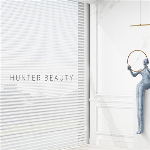 布百叶窗帘免打孔电动香格里拉帘遮光卧室办公卫生间升降柔纱卷帘