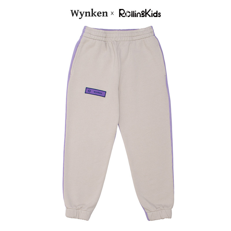 WYNKEN 儿童百搭系带长裤中大童宽松休闲运动长裤丨RollingKids