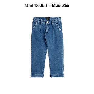 儿童裤 子百搭休闲牛仔长裤 Rodini Mini RollingKids