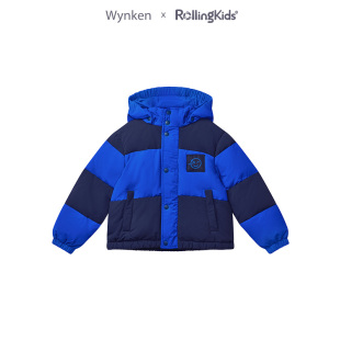 RollingKids 百搭休闲保暖上衣冬季 WYNKEN 儿童羽绒服男女童时尚