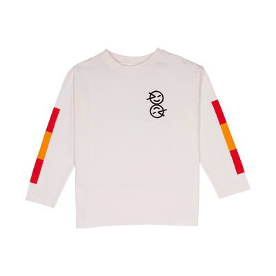 WYNKEN 儿童白色套头卫衣丨RollingKids