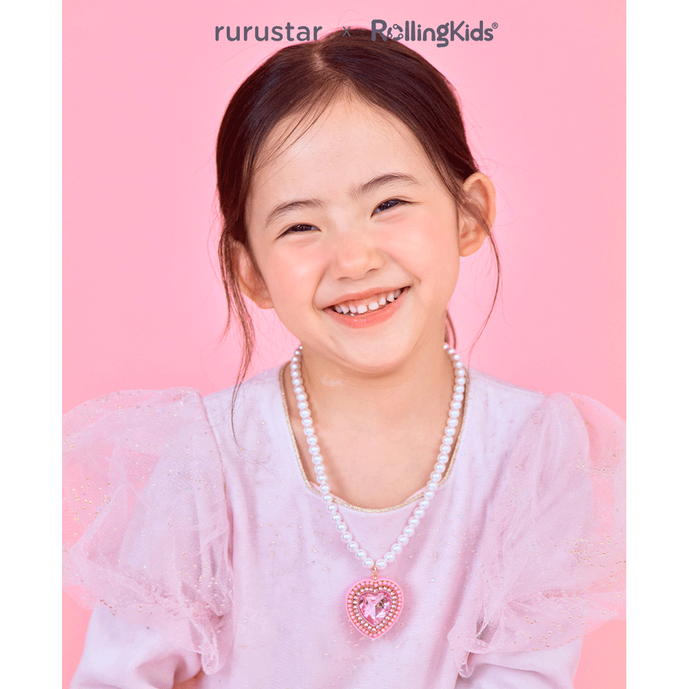 rurustar儿童珍珠项链手链
