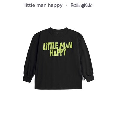 Little Man happy儿童卫衣男女童时尚百搭休闲上衣丨RollingKids