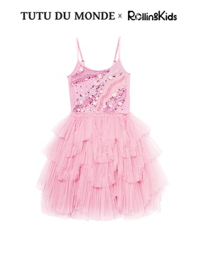 TUTU DU MONDE 女童连衣裙时尚网纱公主连衣裙子丨RollingKids