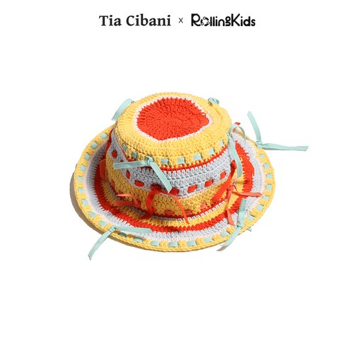 TiaCibani儿童遮阳帽彩色百搭