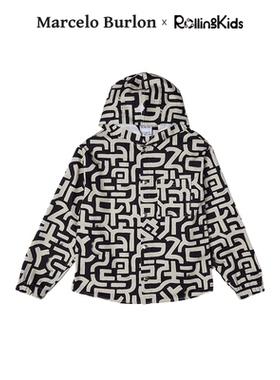 Marcelo Burlon 儿童长袖上衣长裤两件套装设计感丨RollingKids