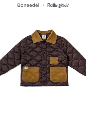 Boneedei 儿童羽绒服男女童时尚百搭休闲外套上衣丨RollingKids