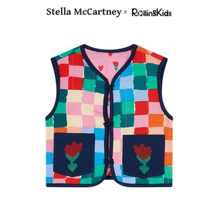 STELLA RollingKids MCCARTNEY 女童甜美双面可穿马甲外套上衣