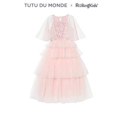 TUTU DU MONDE 公主粉色网纱连衣裙女童蓬蓬裙丨RollingKids