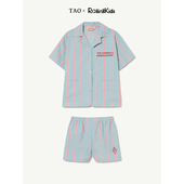 儿童短袖 休闲百搭夏季 衬衫 T.A.O 短裤 两件套装 新款 RollingKids