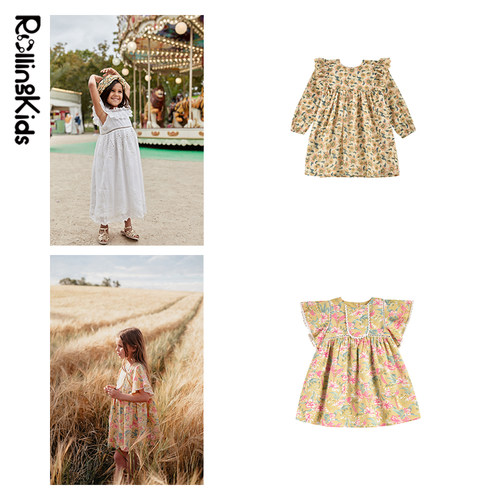 LOUISE MISHA 女童公主碎花连衣裙设计感春夏新品 丨RollingKids