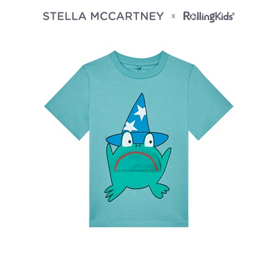 STELLA MCCARTNEY 儿童短袖T恤男女童卡通印花上衣丨RollingKids