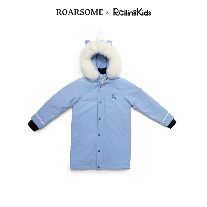 roarsome儿童户外保暖大衣棉服