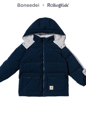 Boneedei 儿童羽绒服男女童时尚百搭休闲外套上衣丨RollingKids