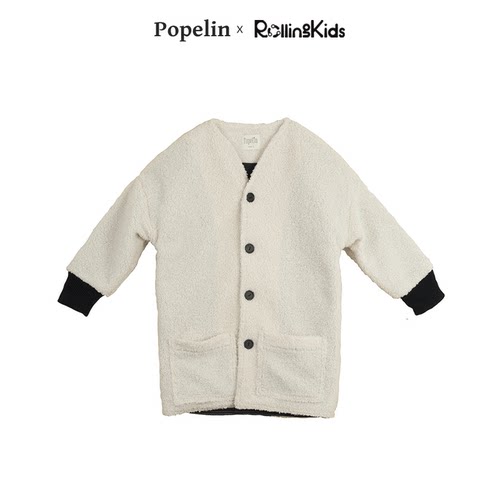 RollingKids儿童中长款呢子大衣